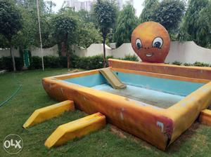 8 x 10 x 3(depth) ft splash pool for kids in the