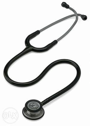 Black And Gray Stethoscope