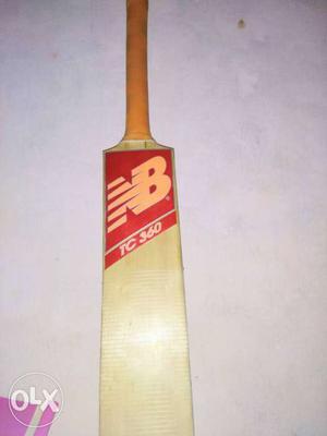 Brown And Red NB TC 360 Cricket Paddle