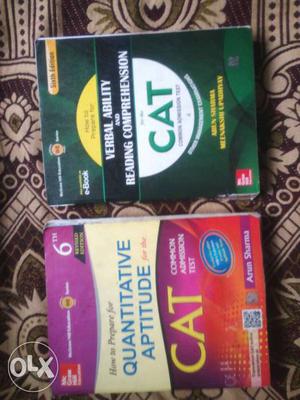 CAT - Arun sharma books of quants and verbal.