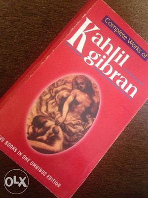 Complete works of khalil Gibran Unused
