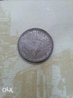 King George VI rupee