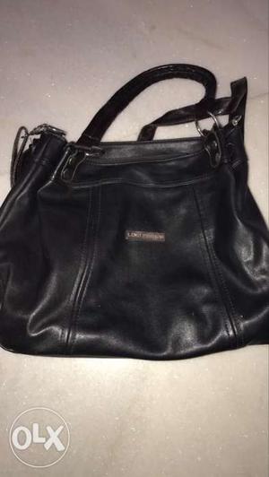 Lino perros black leather bag (original price