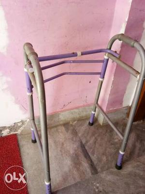 Purple And Gray Walking Frame