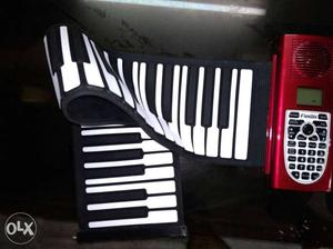 Roll up piano keyboard 49 stander keys