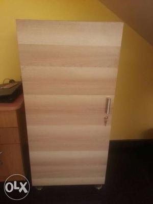 2 layered white cabinet. ideal for storing
