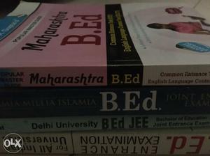 4 books for B.ed entrance exam