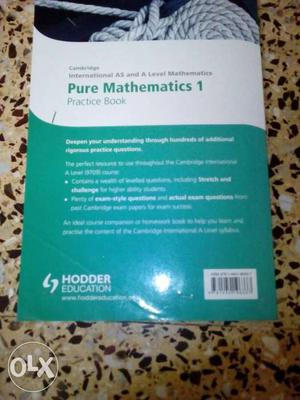 A level pure Math 1 textbook with practice book