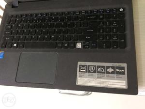 Acer laptop with bill and 17 months warranty