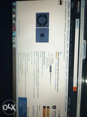 Apple iPod Shuffle 2GB MRP- Amazon price is