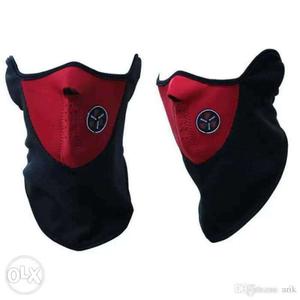 Bike Riding Face Mask. 3 Colors Available. Fixed Price.
