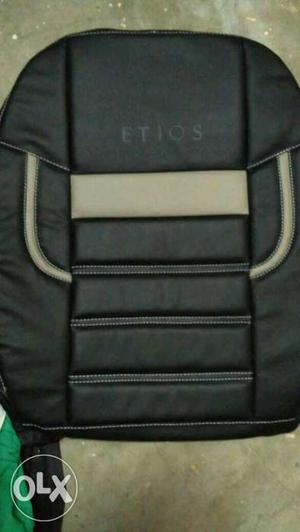 Black Etios Leather Pad