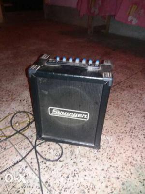 Black Guitar Amplifier
