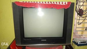 Black Samsung CRT Television
