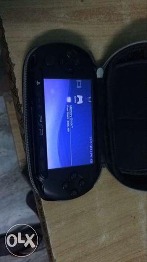 Black Sony PSP In Case