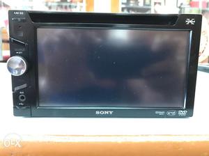 Black Sony Touchscreen Car Stereo