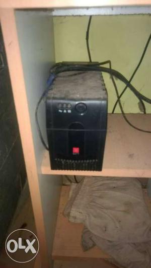 Black Uninterruptible Power Supply