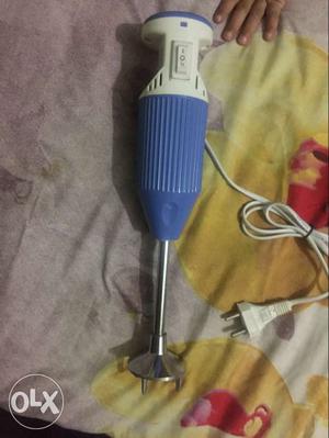 Blue And Whtie Hand Mixer