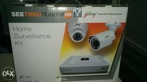 Brand New Godrej Home HD CCTV Kit (DVR-1,