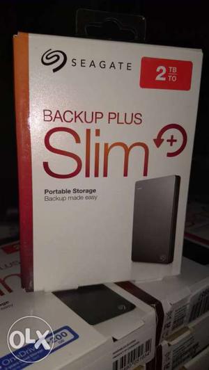 Brand new and Sealed 2TB external hard disk with
