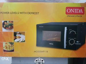 Brand new onida 20 litres microwave oven Original price: