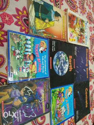 Collection of 8 books for kids. Informative and
