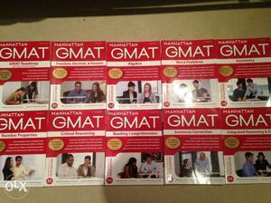 Complete set of softcopy Manhattan GMAT Books (10