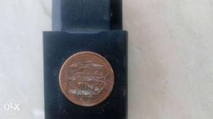 Copper coins shree ram drbar and maa durge 