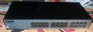 Dlink 24 port switch its used only 4 months