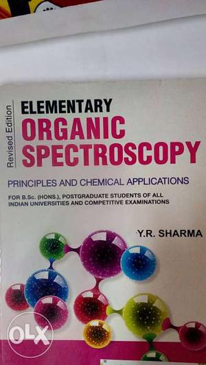 Elementary Organic Spectroscopy By Y.R. Sharma