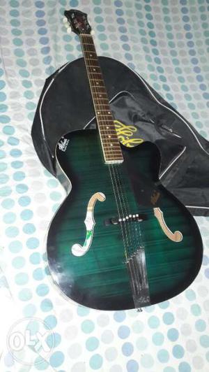Green Electric Guitar