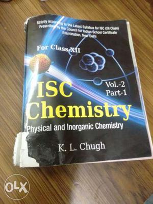ISC KL Chugh Chemistry Book Part 1