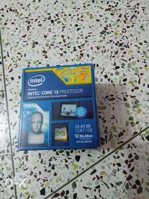 Intel core i3 4th gen processor  with bill box warranty