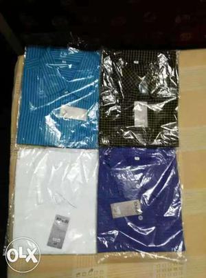 Khadi cotton half sleeves shirts for sale