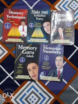 Memory booster books by world record holder