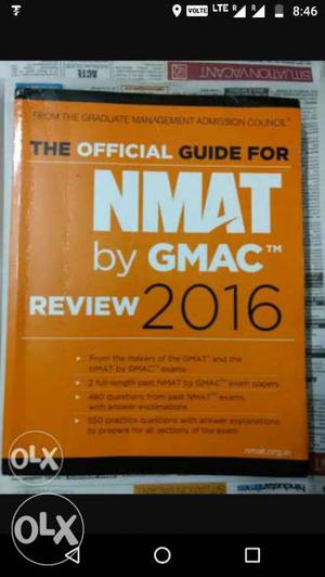 NMAT By GMAC official Guide ..Brand New