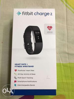 New fitbit charge 2. Box and all accessories
