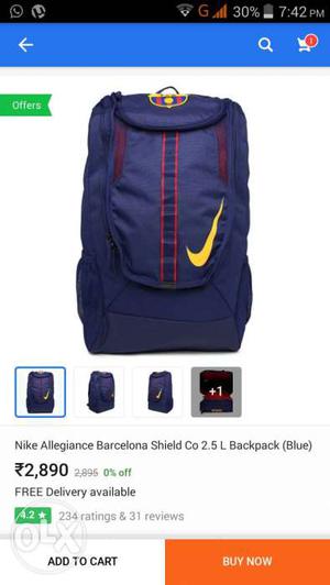 Nike original barcelona edition check flipkart.it worth rs