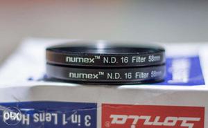 Numex ND16 Filters (2nos) 58mm