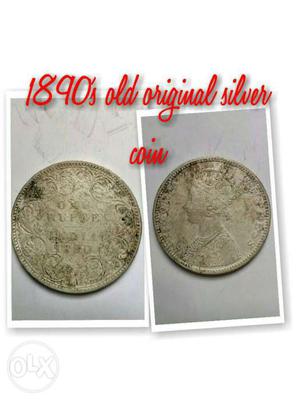 Old Silver coin for sell Price--Negotiable