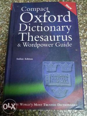 Oxford Dictionary Thesaurus