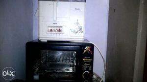 Philips juicer and sunflame oven and toster for