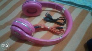 Pink Beats Cordless Headphones