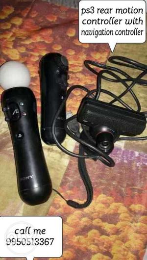 Ps3 game motion controller with navigation