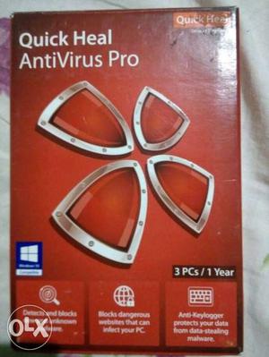 Quick heal antivirus 1 use only out of 3 user