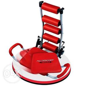 Red And Gray Abdominal Trainer