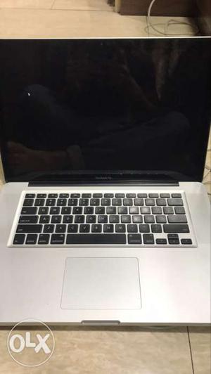 Silver MacBook Pro