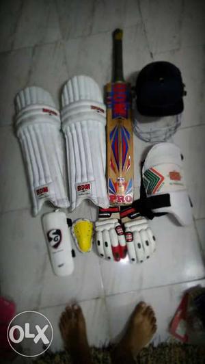 Ss and Bdm good conditio n cricket kit