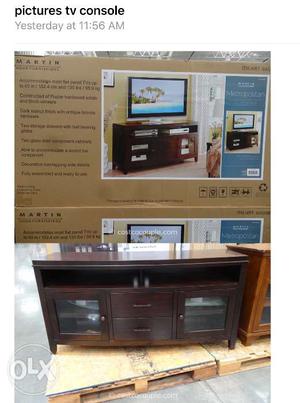 TV console/cabinet. Brand new bought and shipped