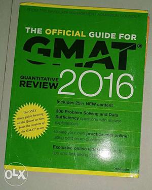 The official guide for GMAT  Verbal+ Quants